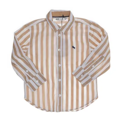Skjorta (Gul, Vit) från L.O.G.G by H&M Bomull