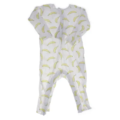Barboteuse (Blanc, Jaune) de Lindex Baby Coton