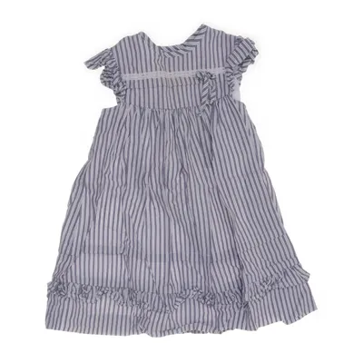 Klänning (Blå, Vit) från Lycks Bomull