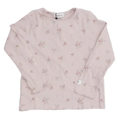 Long sleeve T-shirt (Pink) from Newbie by KappAhl Cotton, Elastane