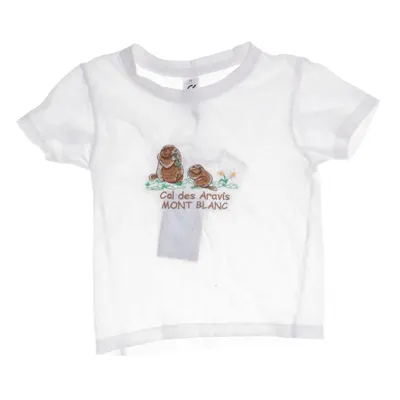 T-shirt (White, Multicolored) from Sol’s Cotton