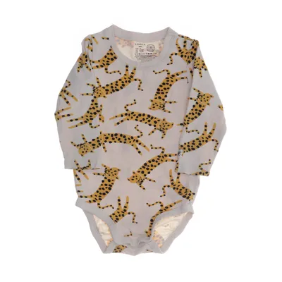 Body (Gul, Flerfärgad) från Lindex Baby Bomull, Elastan