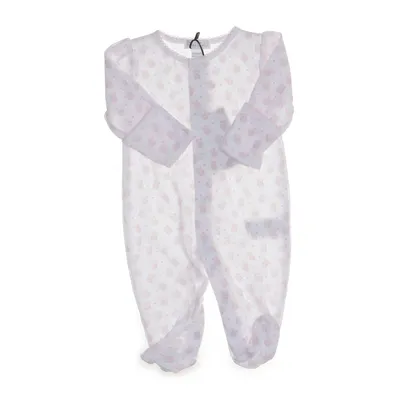 Barboteuse (Blanc, Rose) de Kissy Kissy Coton