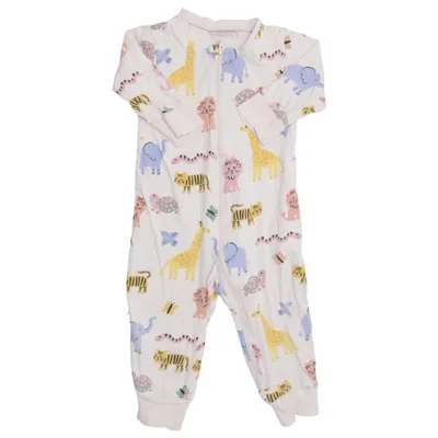 Barboteuse (Blanc, Multicolore) de Lindex Baby Coton