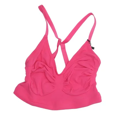 Sport-bh (Roze) van Creamy Fabrics Elastaan, Polyamide