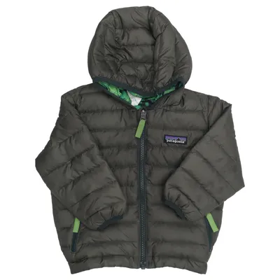 Vändbar jacka (Grön, Svart) från Patagonia Dun, Polyester