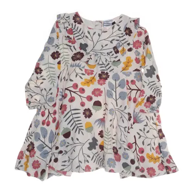 Kjole (Beige, Flerfarvet) fra Polarn O. Pyret Viscose
