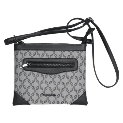 Shoulder-bag (Gray, Black) from Puccini Cotton, Nylon, Polyester, Polyurethane