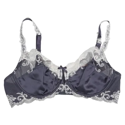 BH (Schwarz, Beige) von Lise Charmel Baumwolle, Elasthan, Polyamid, Polyester, Seide