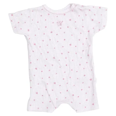 Rompers (White, Pink) from Joha Cotton