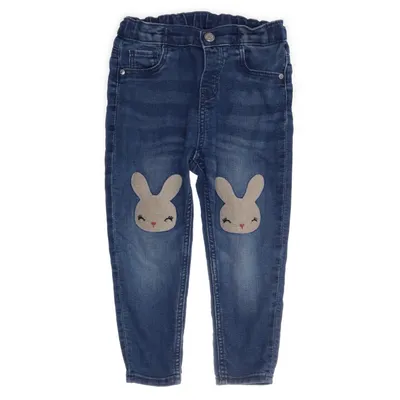 Jeans (Blå, Flerfärgad) från H&M Baby Bomull, Elastan, Polyester