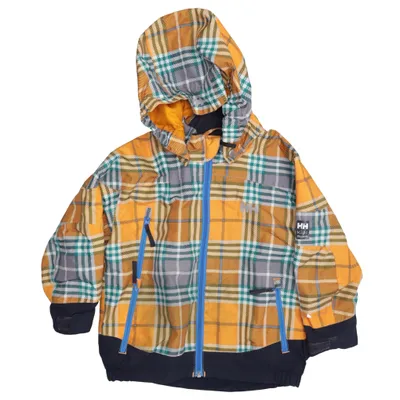 Allvädersjacka (Orange, Blå, Flerfärgad) från Helly Hansen Kids Polyamid, Polyester, Polyuretan