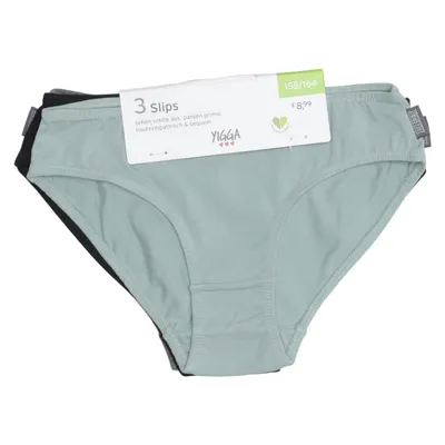 Culotte (Vert, Noir) de Yigga Coton, Élasthane, Polyester