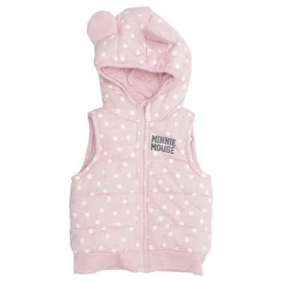 Outdoor vest (Roze, Wit) van Disney Baby Katoen, Polyester