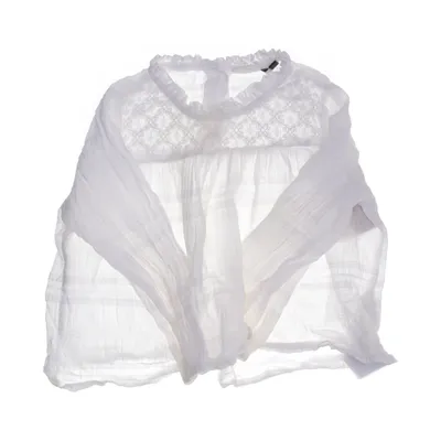 Blouse (White) from Name It Cotton, Elastane