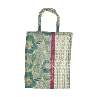 Canvas bag (Green, Multicolored) from Gudrun Sjödén