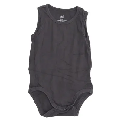 Romper (Grijs) van H&M Basic Katoen