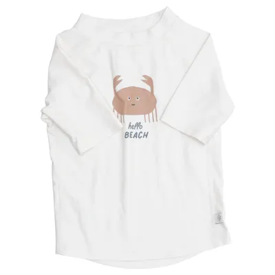 Swim shirt (White) from Lässig Elastane, Recycled polyester