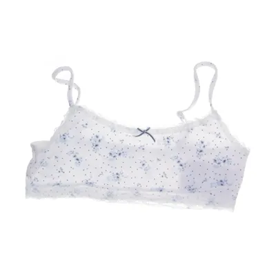 Bralette (Wit, Blauw) van Next Katoen, Elastaan