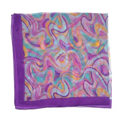 Scarf (Lila, Flerfärgad) från Loredano