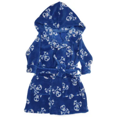 Bathrobe (Blue, Multicolored) from Ellos Polyester