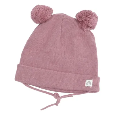 Bobble hat (Pink) from Lindex Baby Cotton