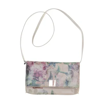 Axelremsväska (Beige, Flerfärgad) från Ted Baker Bomull, Polyuretan