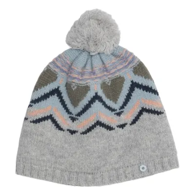 Bonnet à pompon (Gris, Multicolore) de Kari Traa Polyamide, Polyester, Laine