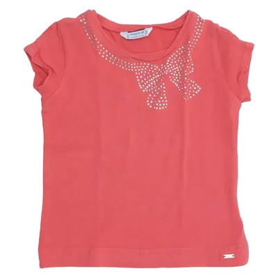 T-shirt (Rouge) de Mayoral Coton, Élasthane