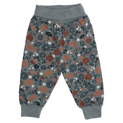 Broek (Grijs, Meerkleurig) van People Wear Organic Elastaan, Organisch katoen