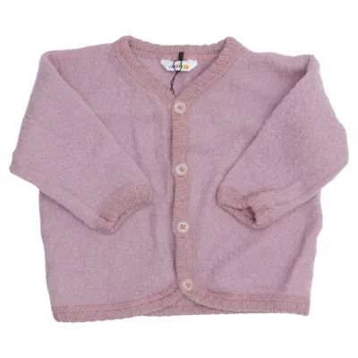Cardigan (Violet) de Joha Laine de mouton