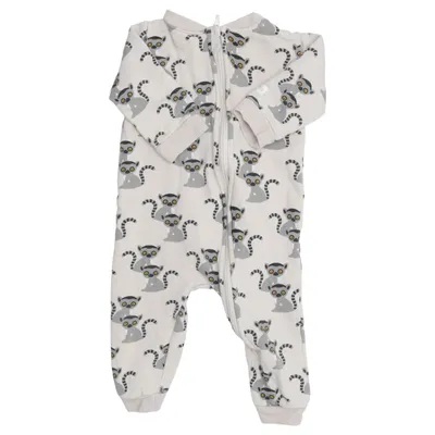 Sparkdräkt (Beige, Grå) från Little Me Bomull