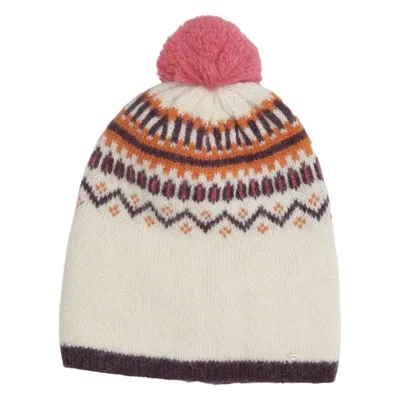 Toppluva (Beige, Flerfärgad) från Kari Traa Akryl, Alpackaull, Polyester