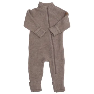 Sparkdräkt (Brun) från Mikk-line Merinoull, Polyester