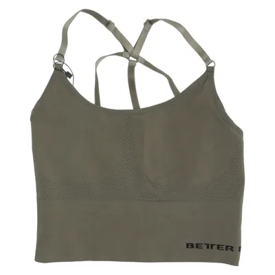 Sports bra (Green) from Better Bodies Elastane, Polyamide