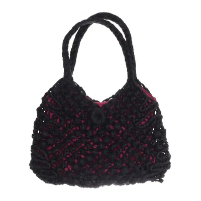 Handbag (Black, Pink) from The Earth Collection