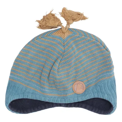 Bobble hat (Blue, Brown, Multicolored) from Finkid Cotton, Polyamide