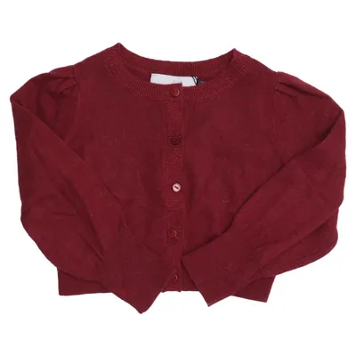 Cardigan (Rouge) de Jacadi Cachemire, Fibre métallique, Polyamide, Polyester, Laine