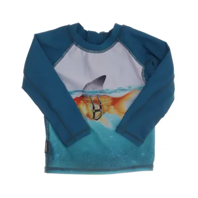 Badtröja (Blå, Vit, Flerfärgad) från Molo Swim Elastan, Polyester