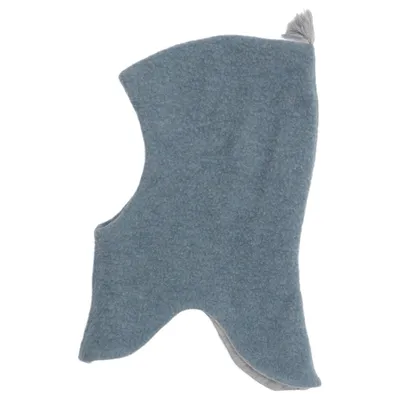 Balaklava (Blue, Gray) from Kitz Heimat Cotton, Elastane, Wool