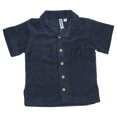 Kortärmad skjorta (Blå) från Rikiki Bomull, Polyester