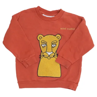 Sweatshirt (Brun) fra Mini Rodini Økologisk bomuld