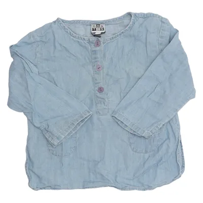 Chemise en jean (Bleu) de Bonton Coton