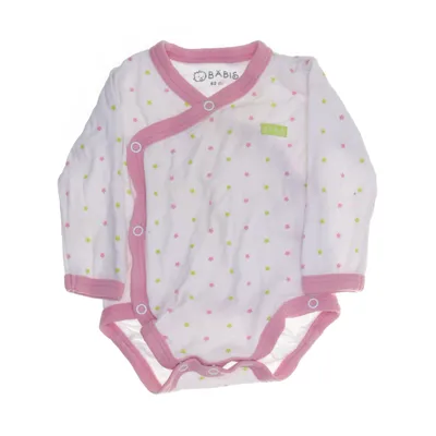 Body (Vit, Rosa, Flerfärgad) från Bäbis Bomull