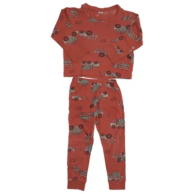Pajamas (Brown, Multicolored) from Zeeman