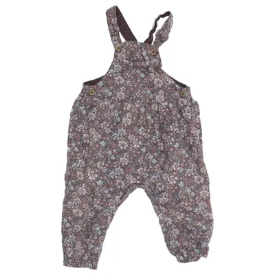 Hängselbyxor (Brun, Flerfärgad) från Newbie by KappAhl Bomull