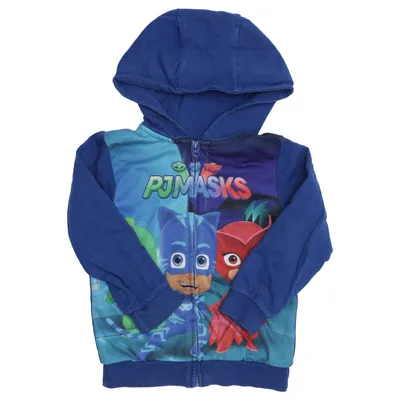 Huvtröja (Blå, Flerfärgad) från PJ Masks Bomull, Polyester