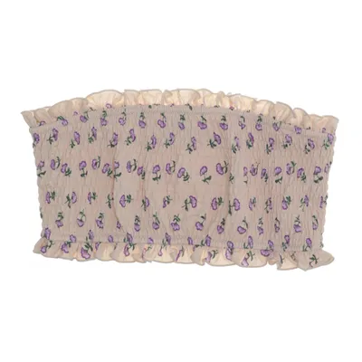 Bikiniöverdel (Beige, Flerfärgad) från Missya Elastan, Polyester