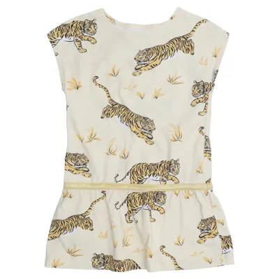 Kjole (Beige, Flerfarvet) fra The Striped Cat