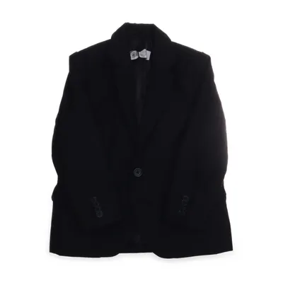 Blazer (Zwart) van H&M Polyester, Viscose